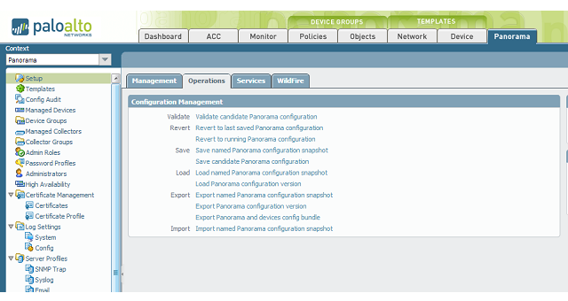 Palo Alto Plataforma de Administración de Seguridad de Datos Panorama M-500, M-100 Palo Alto Plataforma de Administración de Seguridad de Datos Panorama M-500, M-100